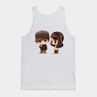 Cute baby, funny baby, boss baby, pirate baby, gangster baby, lovely baby. Tank Top